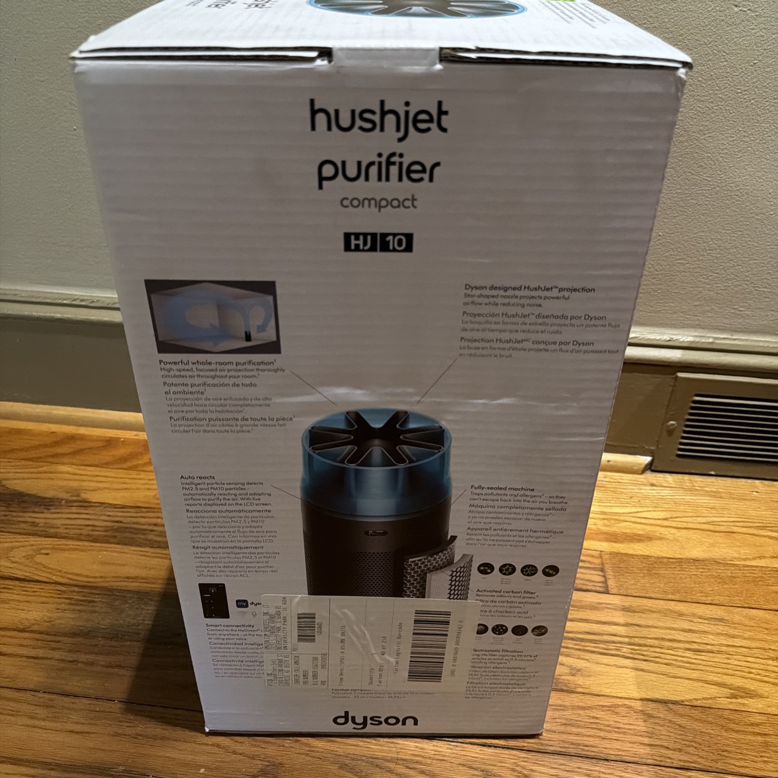 NEW Dyson Hushjet Compact Purifier HJ10 Engineered for Whisper-quiet Whole-room gallery