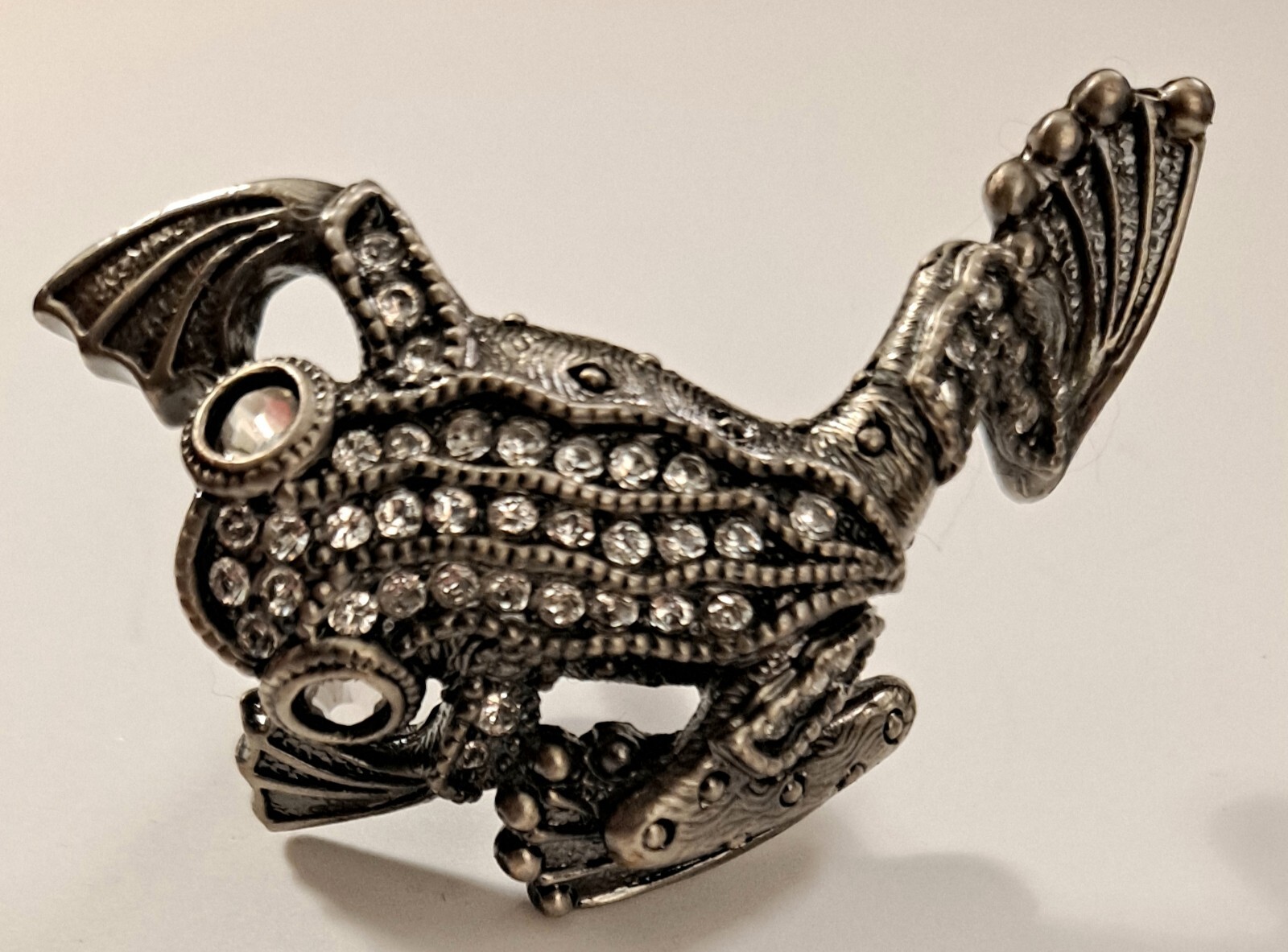 Edgar Berebi Tree Frog Knob Model 8154 Matte Silver gallery