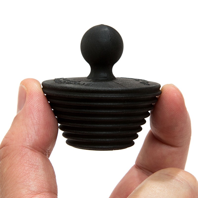 StopShroom® Universal Stopper Plug 2pk for Bathtub Bathroom Drains by TubShroom gallery