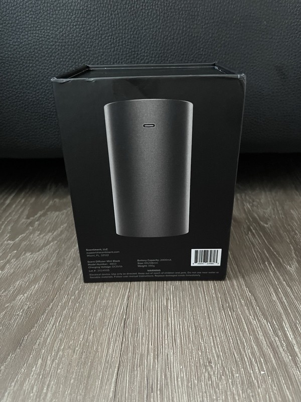 Scentiment Scent Diffuser Mini - Black gallery