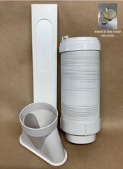 DeLonghi PORTABLE AIR CONDITIONER AC WINDOW INSTALL KIT For Units with 5.9” Hose