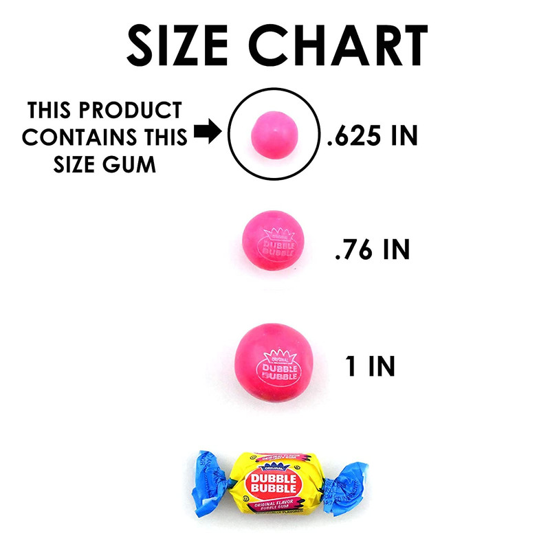 Dubble Bubble (14 Mm Size) Small-Gum Balls Bulk- 2 Pounds gallery