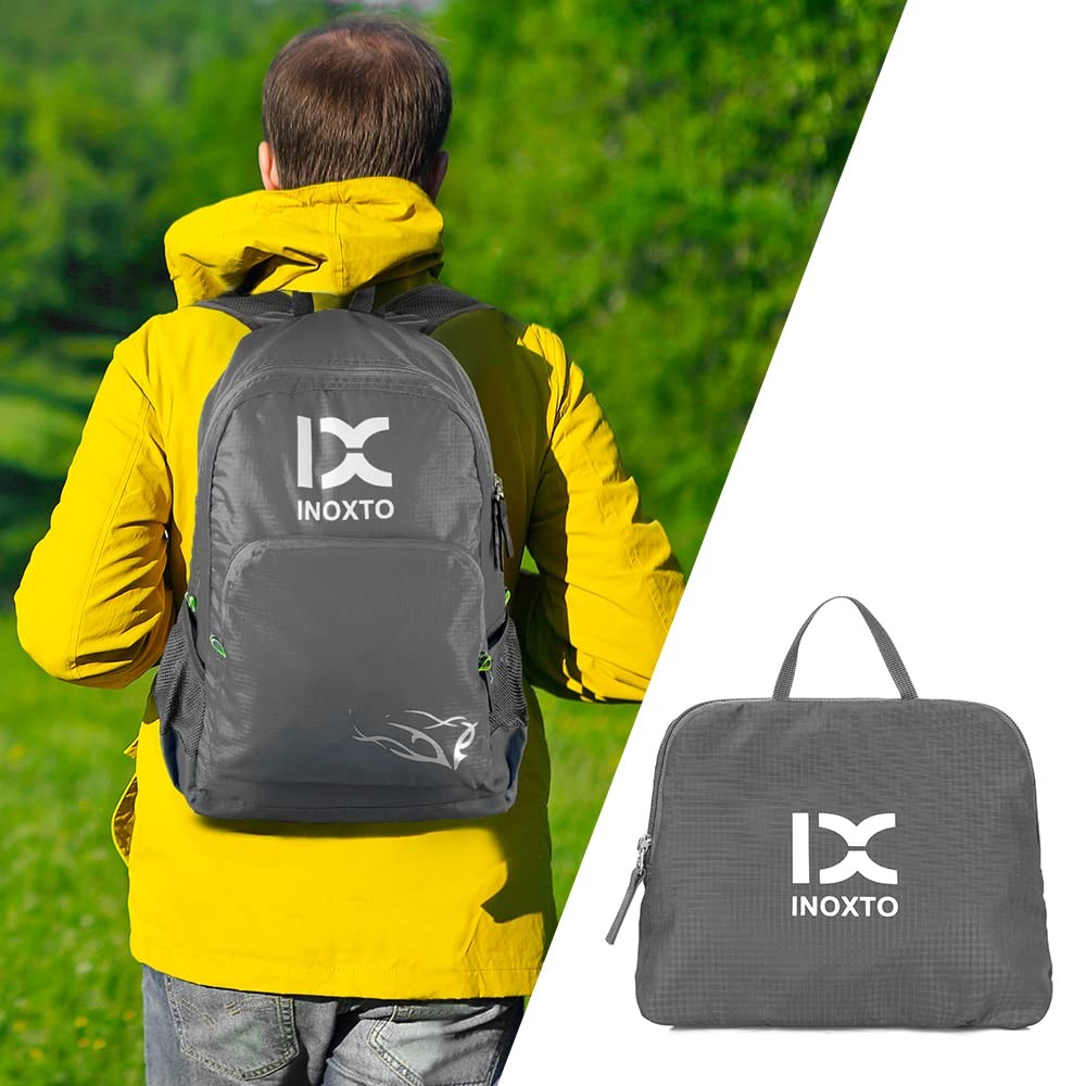 INOXTO 20L Lightweight Hiking Backpack Small Foldable Hiking Daypack for Outd... 5