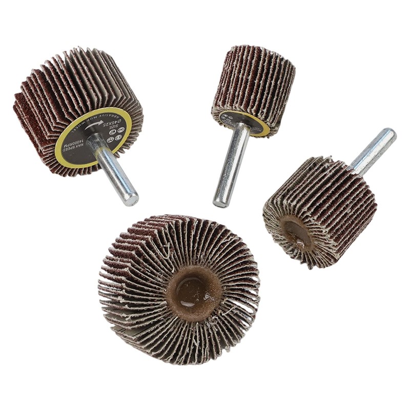Highly Efficient 4PCS Sanding Flap Disc Wheel for Repair and Polishing gallery