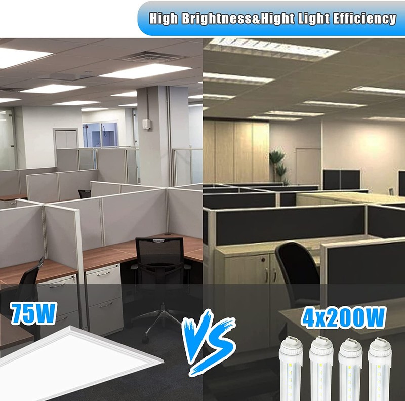 2' X 4' LED 75 Watts Panel Troffer (4 PACK) Flat Panel LED within LED Drivers gallery
