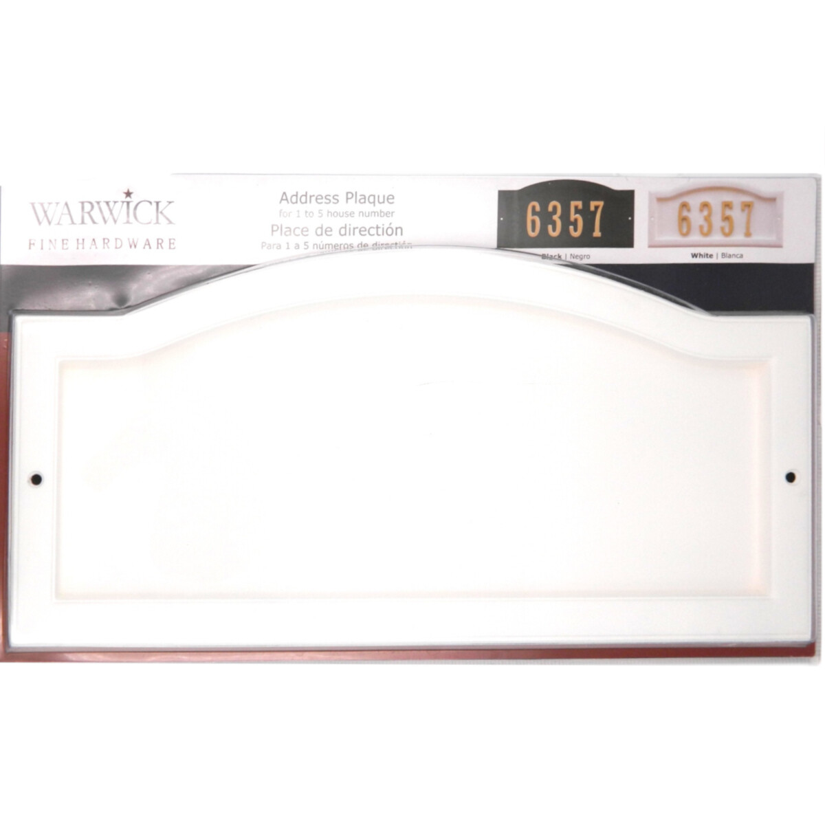 Warwick Custom Arch House Number Plaques and Bronze Address Numbers gallery