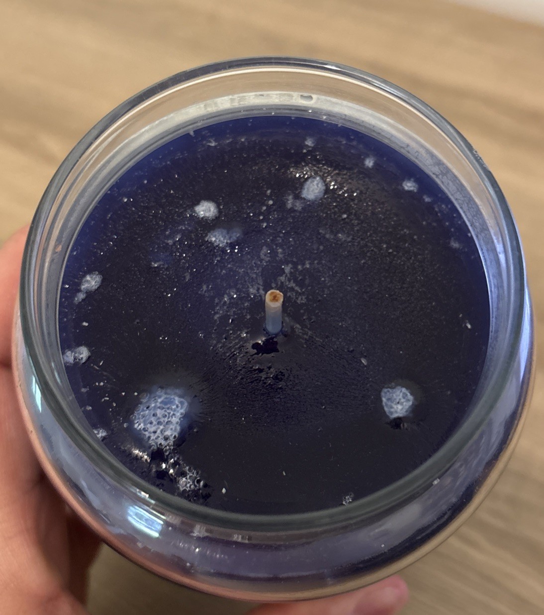 Yankee Candle Blueberry Scone Large Jar Candle- RARE unlit!! gallery