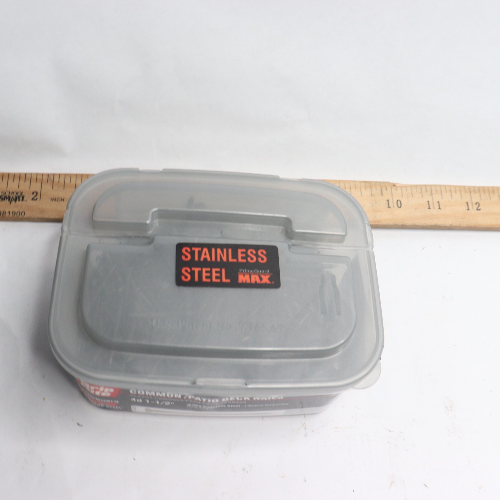 Grip Rite 4-Penny Ring Shank Common Patio Nail 1 Lb #12 x 1-1/2" MAXN64216 gallery
