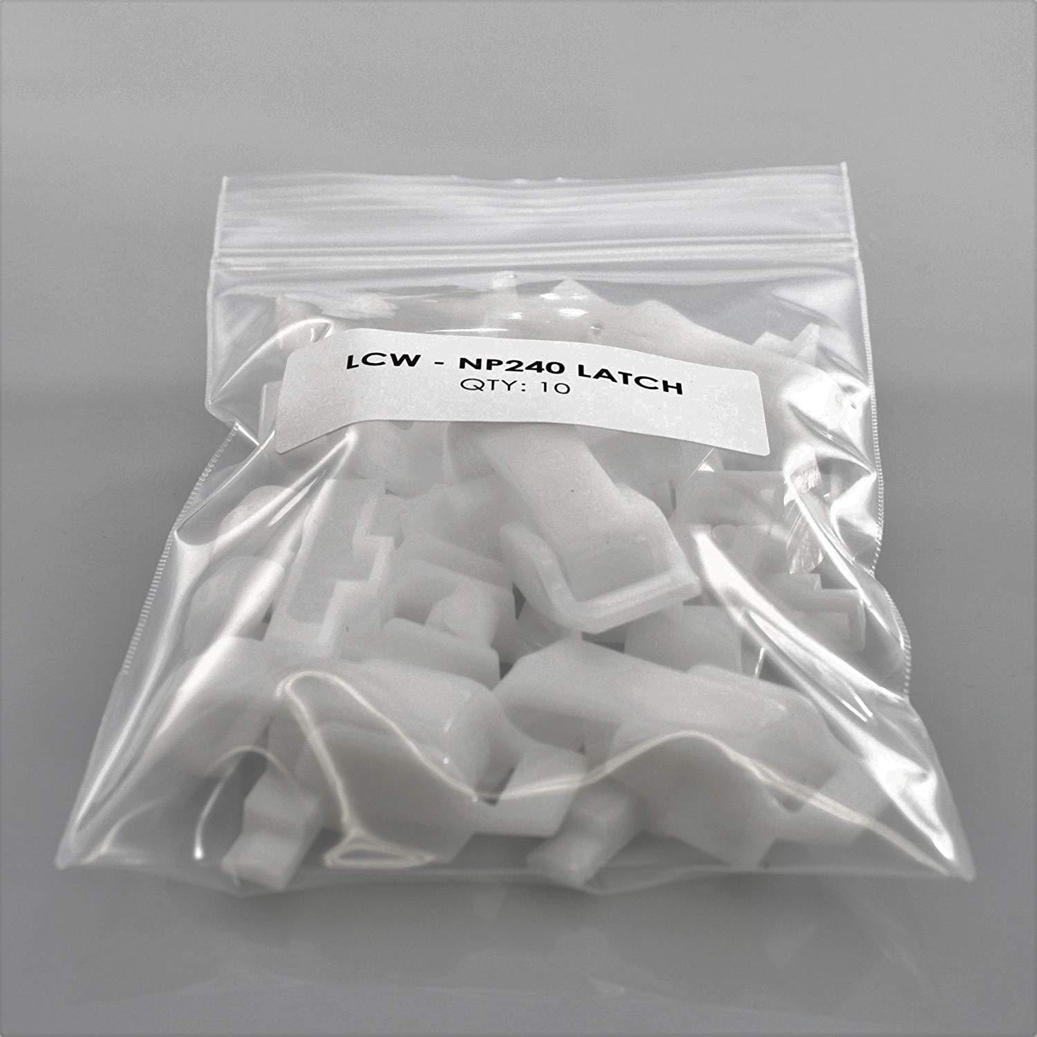 LCW Latches / Clips 10 Count Fits Most Major Fixtures Vapor Proof Vapor Tight gallery