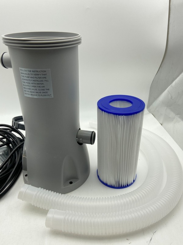 Bestway Flowclear Pool Pump #58388E - 1,000 Gallon Filter Pump gallery