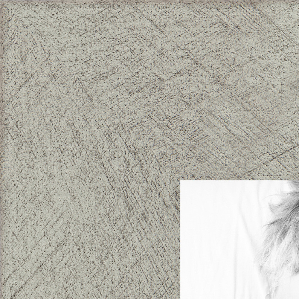 ArtToFrames 1.25" Custom Poster Frame Gray Classic Silver 4499 Large