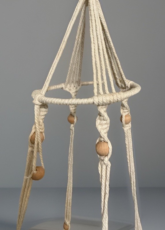 MACRAME CAT HAMMOCK, 40” gallery