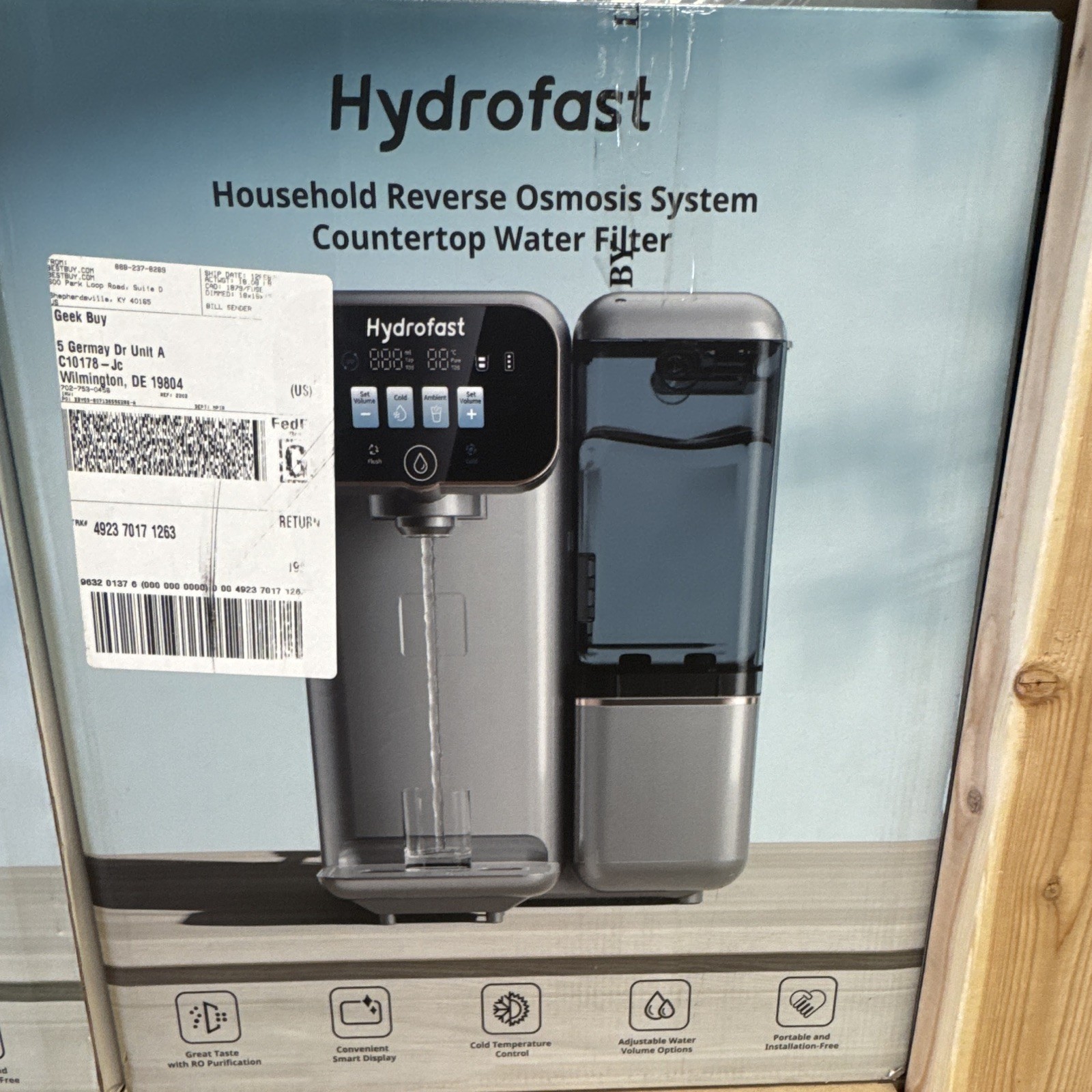 Hydrofast Reverse Osmosis Countertop Water Filter for Aqua Optima Evolve gallery