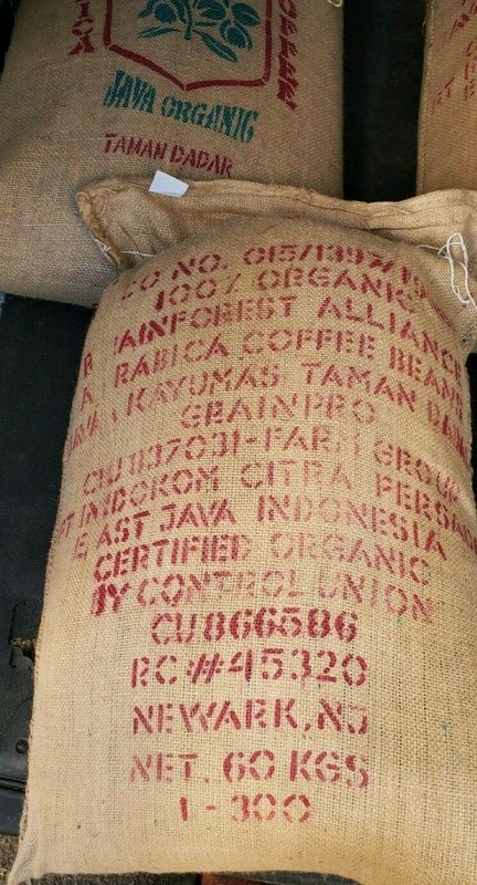 2, 5,10 LB INDONESIA JAVA ROASTED COFFEE WHOLE BEANS, GROUND - ORGANIC ARABICA gallery