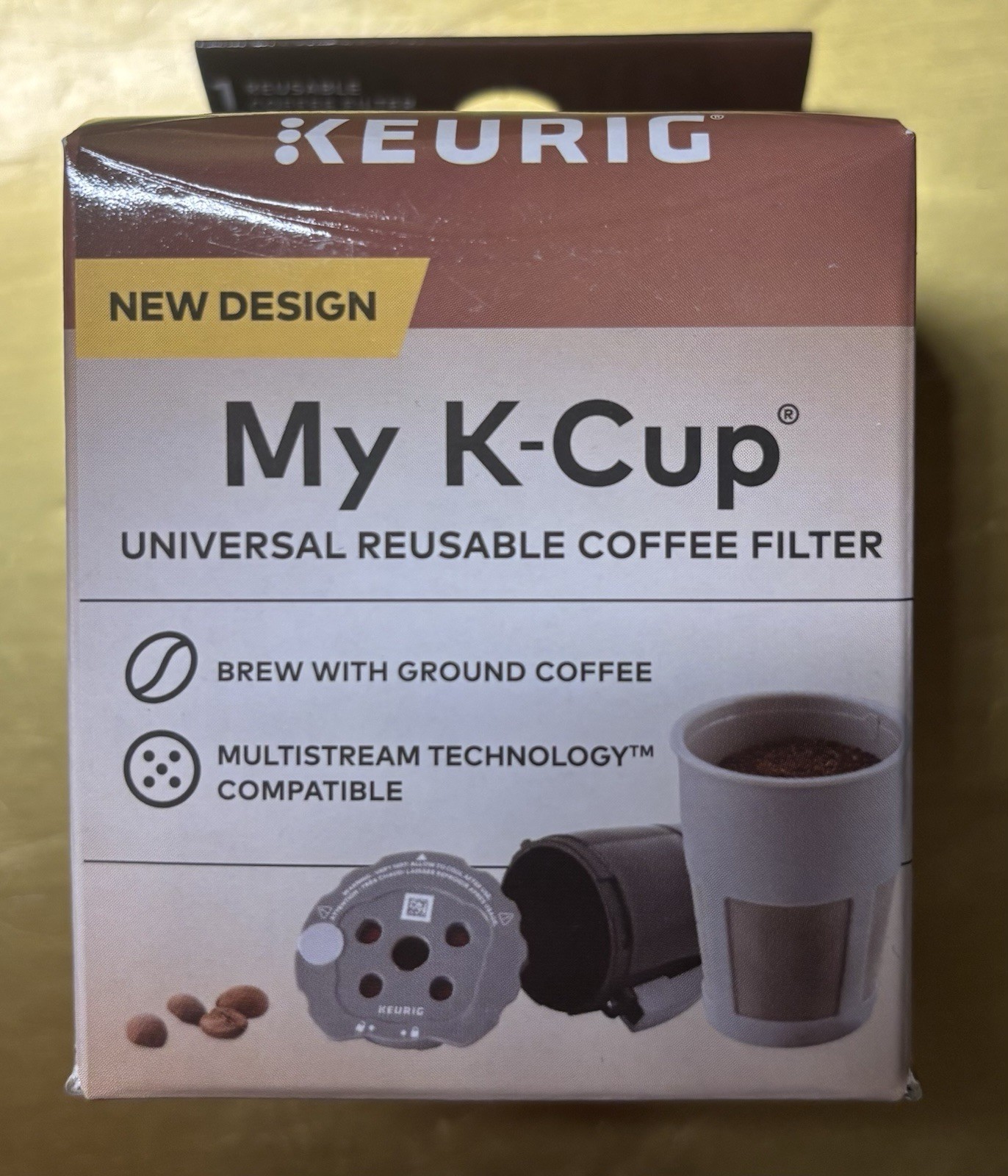 ✔️ Keurig My K-Cup Universal Reusable Filter MultiStream Technology NEW gallery