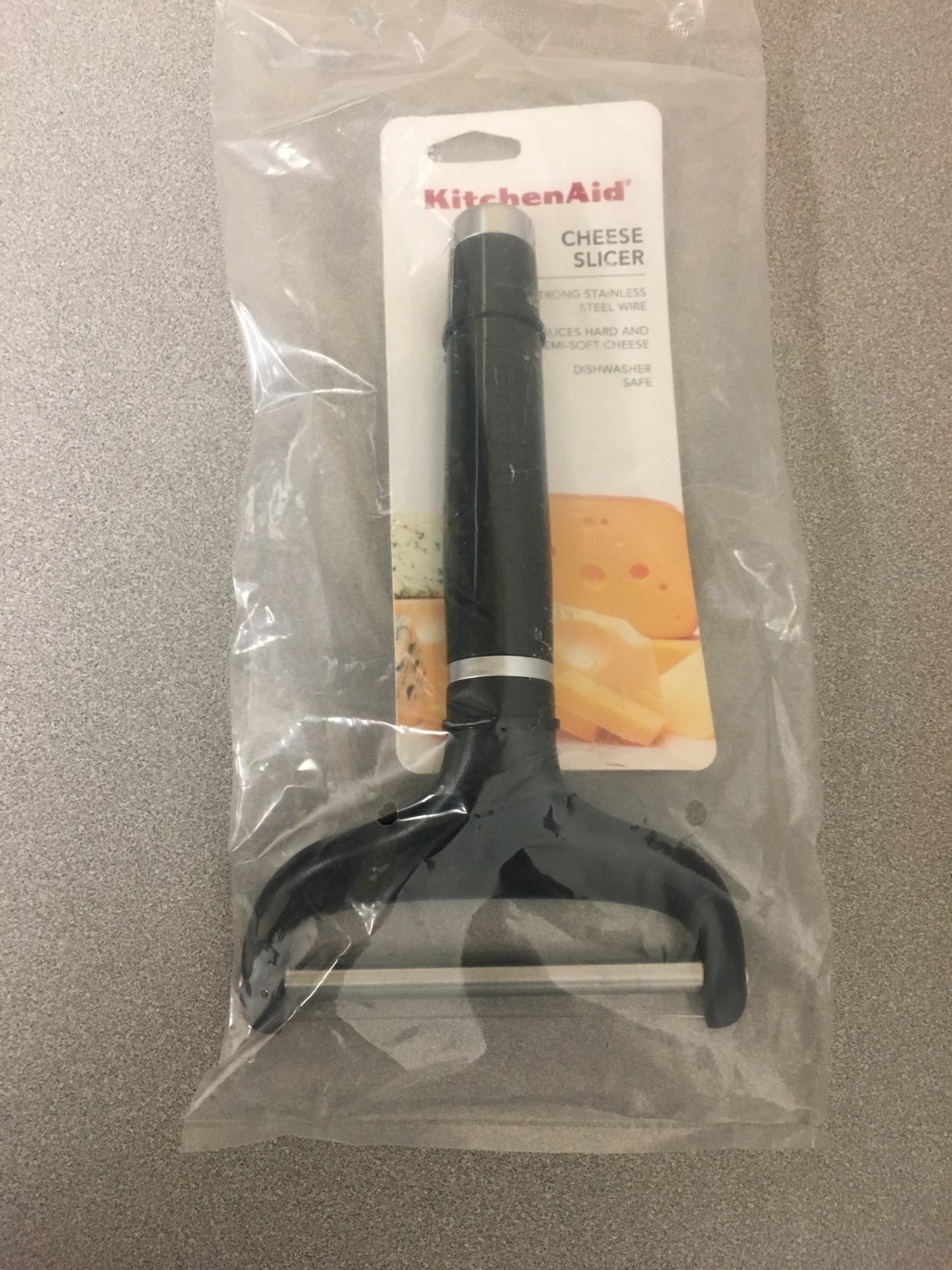 KitchenAid Black ABS Plastic/Stainless Steel Cheese Slicer KE133OHOBA gallery