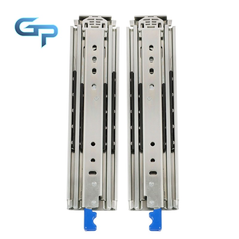 500lb Capacity Locking Drawer Slides 12" Heavy Duty Ball Bearing Glides gallery