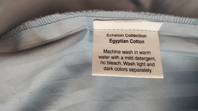 Egyptian Cotton Light Blue Damask Solid King Comforter Duvet Cover + 1 King Sham gallery