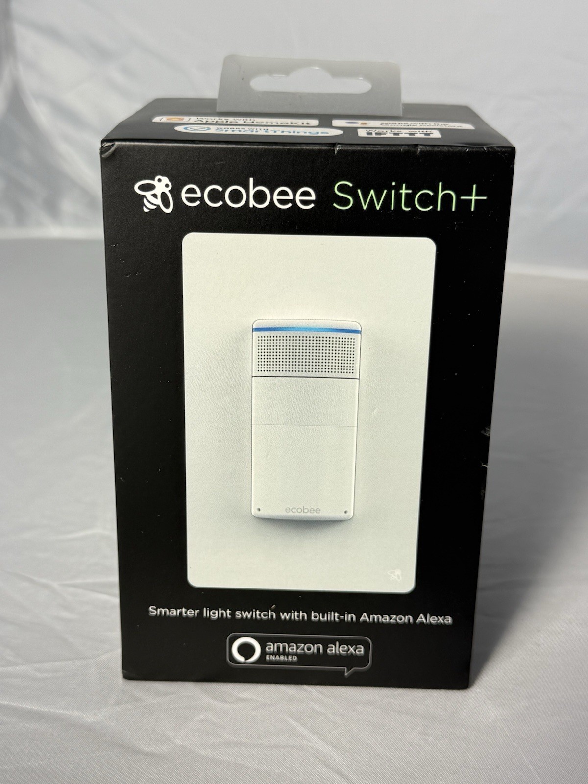 ecobee Switch+ EB-SMSWV-02 Smart Light Switch Alexa HomeKit Wi-Fi White gallery