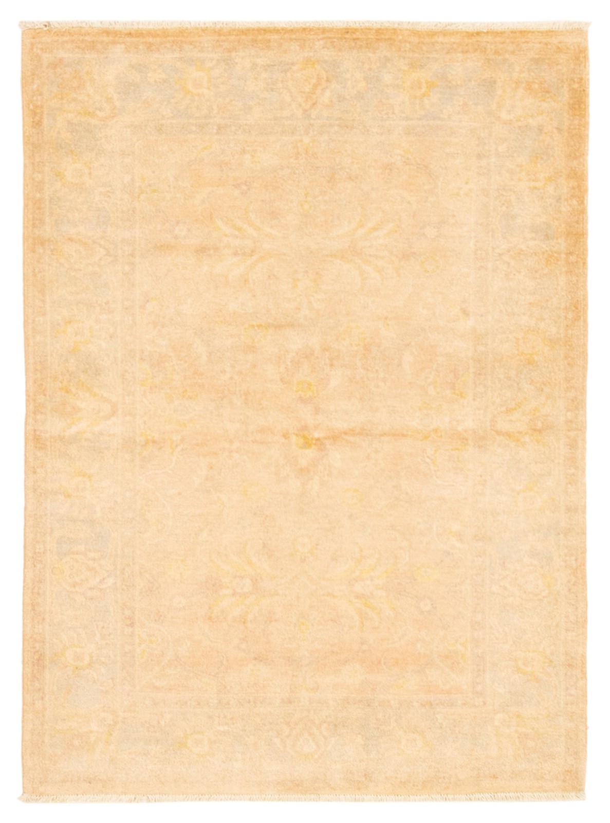 Traditional Hand Knotted Oriental Area Rug 4'0" x 5'6" Wool Carpet gallery