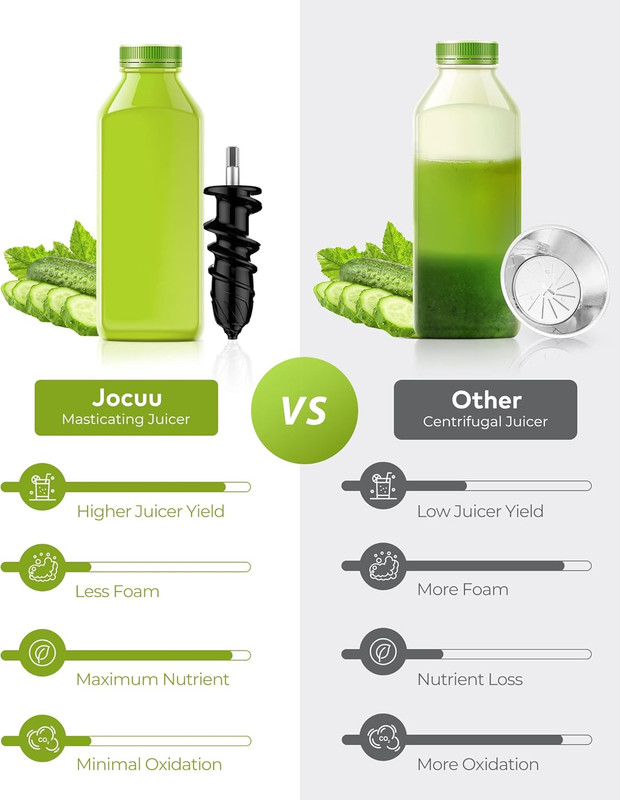 Slow Masticating Juicer Machines with Soft Hard Modes Easy to Clean Quiet Motor gallery