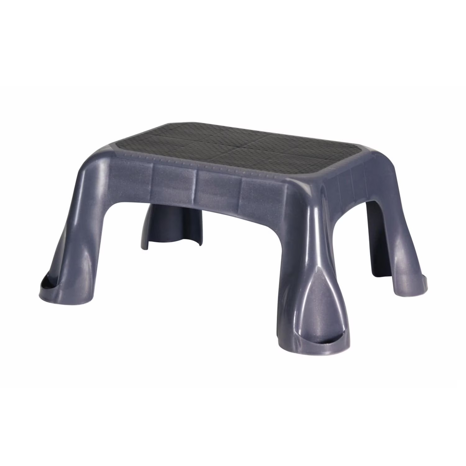 Rubbermaid Step Stool In Mold Tread 1 Step, Gray gallery