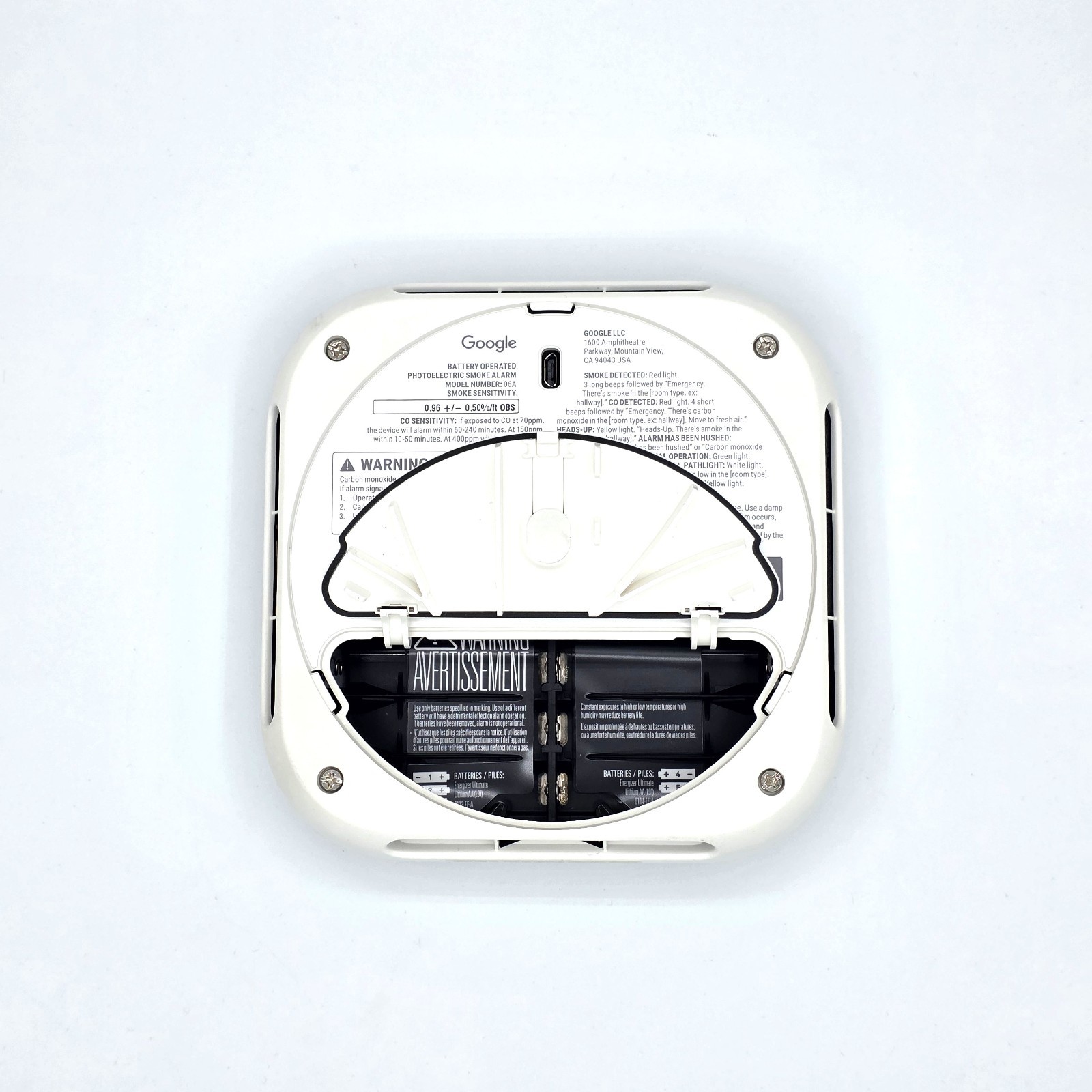 Google Nest Protect Smart Smoke Alarm Carbon Monoxide Detector - Tested gallery