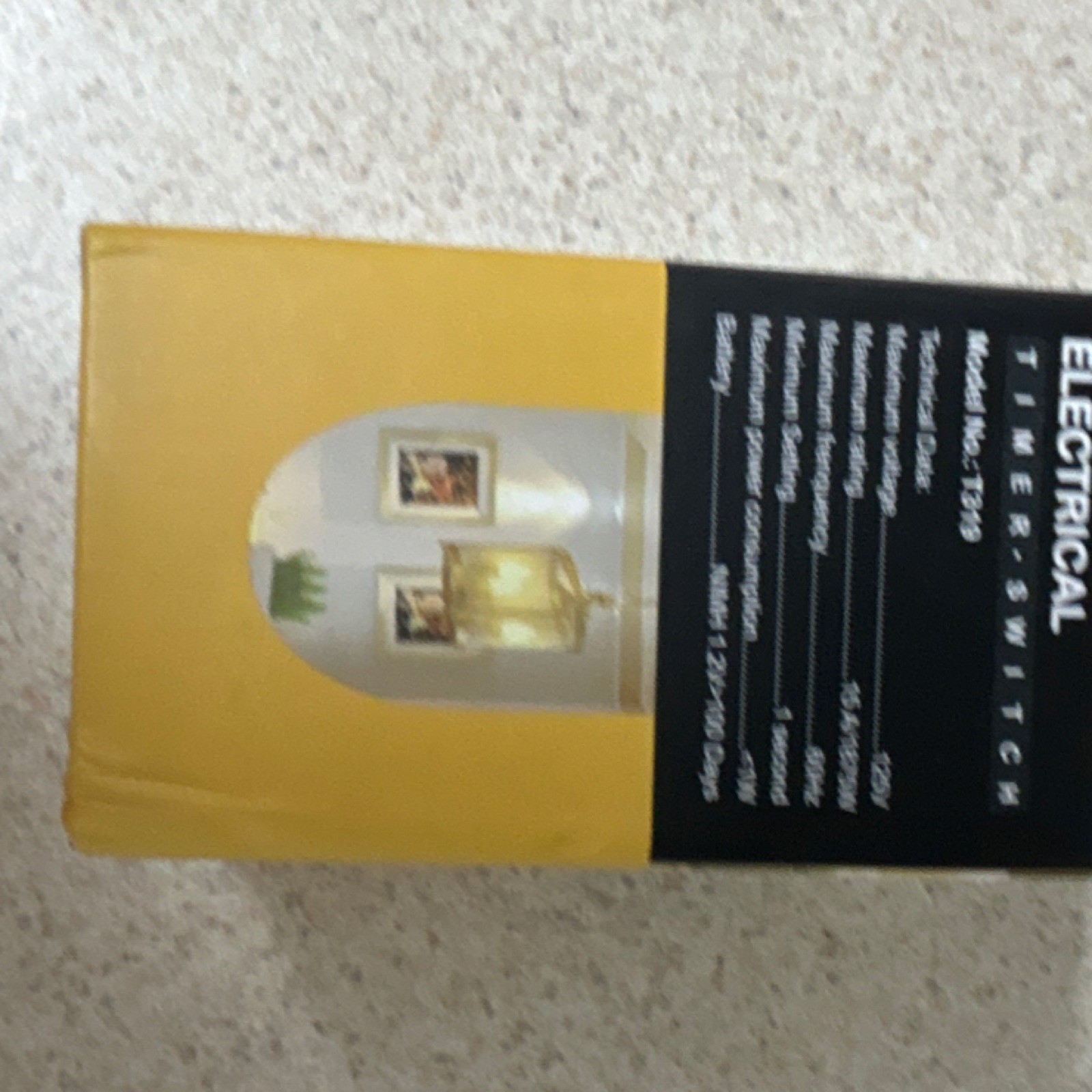 Techbee T319 Digital Timer Wall Switch, Silent Countdown, 15A 121-140V Black gallery