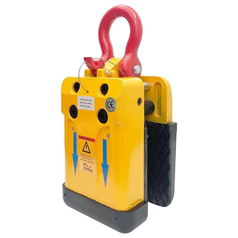 28-70mm Marble Stone Slab Lifting Clamp Granite Stone Hanging Clamp 1000KG gallery