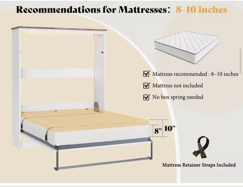 Murphy Bed with LEF Light gallery