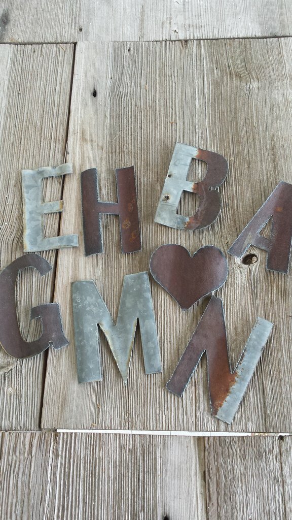 Reclaimed Barn Tin | Small Letters gallery