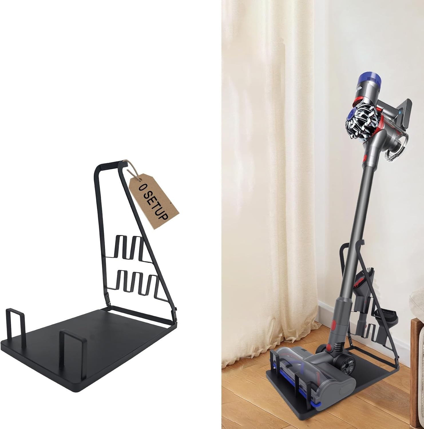 No Installation Required Vacuum Stand Storage Stand Docking Station Holder gallery