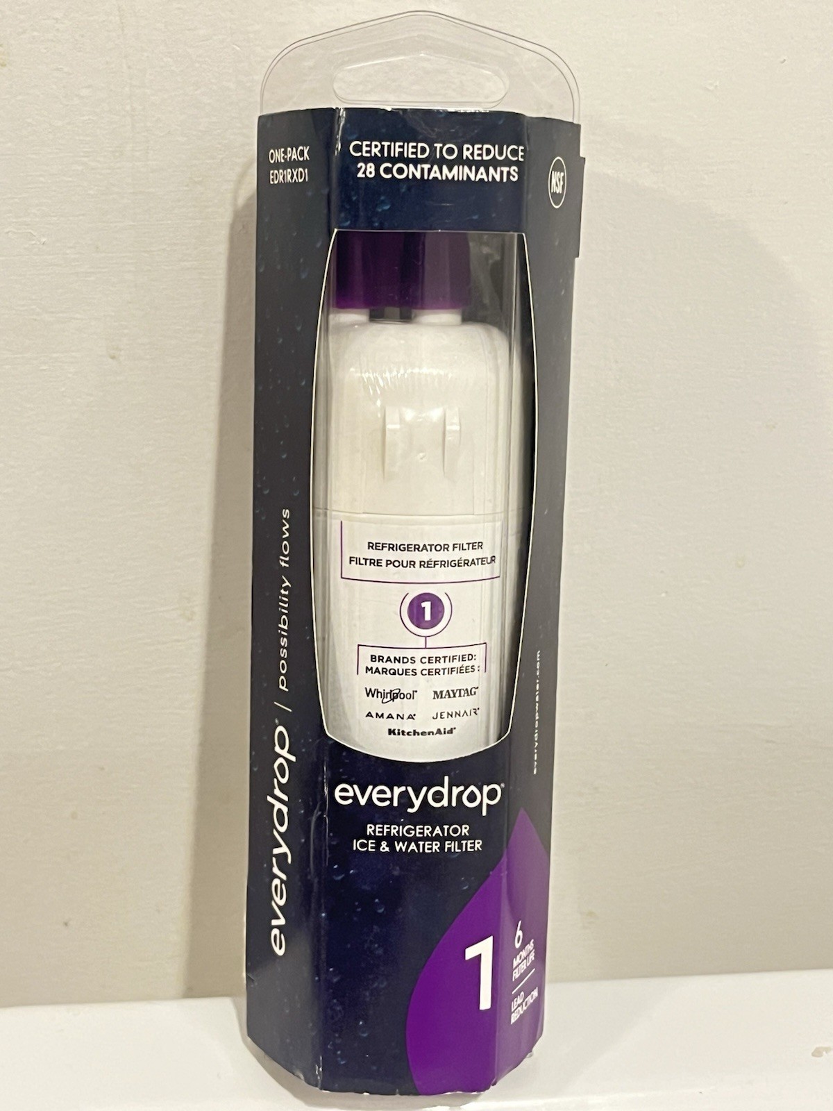 Everydrop Ice and Water Refrigerator Filter 1 (EDR1RXD1) gallery