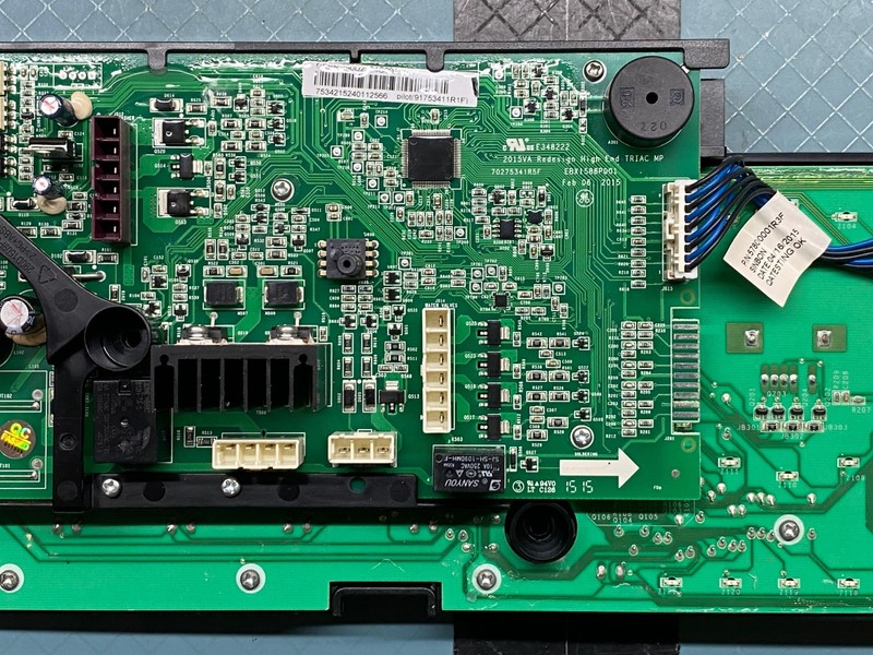 GE Washer User Interface Control Board P# WH18X26234 WH22X35757 WH18X26795 gallery