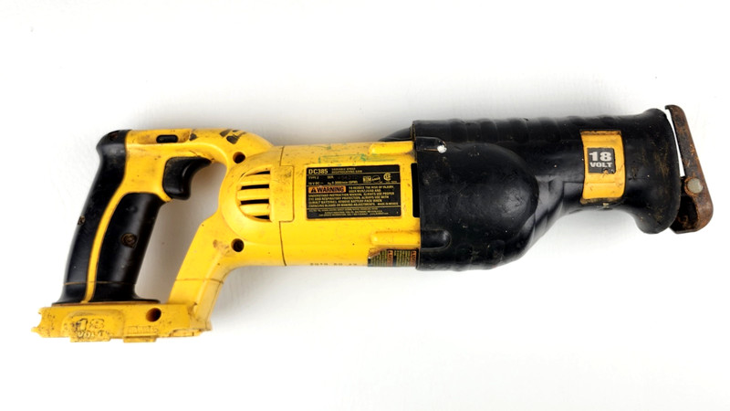DeWalt DC385 18V Type 2 Variable Speed Reciprocating Saw with 2 Saw zall Blades gallery