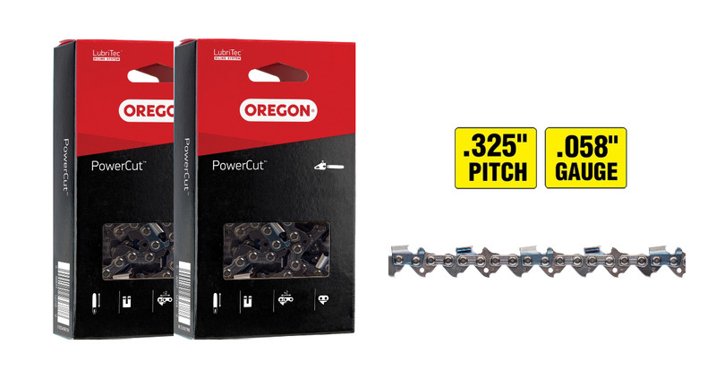 13" Bar & 2x Chains For Craftsman 41AY85AR799, Oregon 138PXLBK095 / 21LPX056G(2) gallery