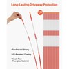 500Pcs Reflective Driveway Markers 1/4" Dia 48 in Snow Stakes Reflectors Orange gallery