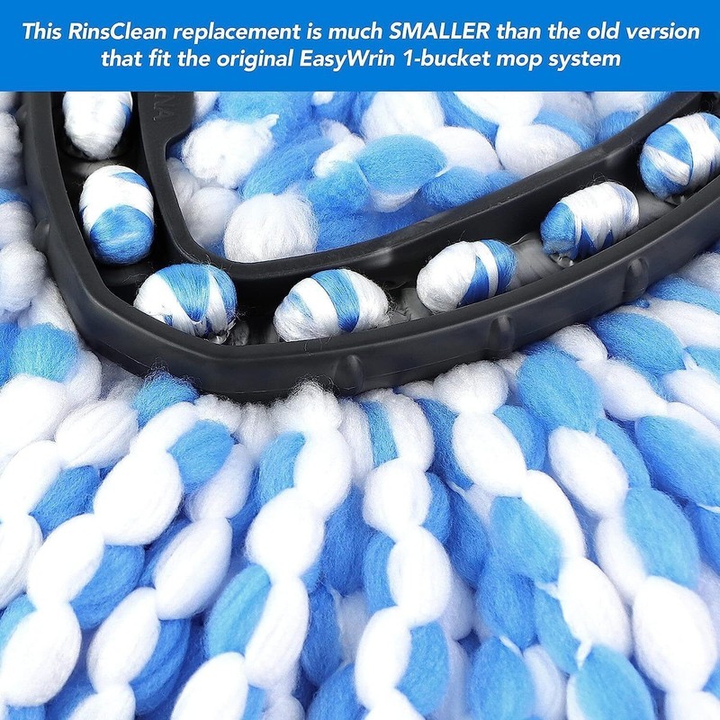 3x Replacement Microfiber Mop Head Wring Refill For O-Cedar RinseClean Spin Mop gallery