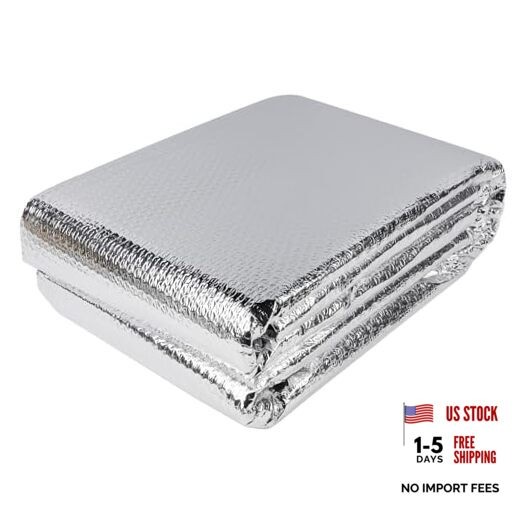 Window Insulation Roll, 48IN x 15FT Reflective Heat Shield 48 in x 15 ft gallery