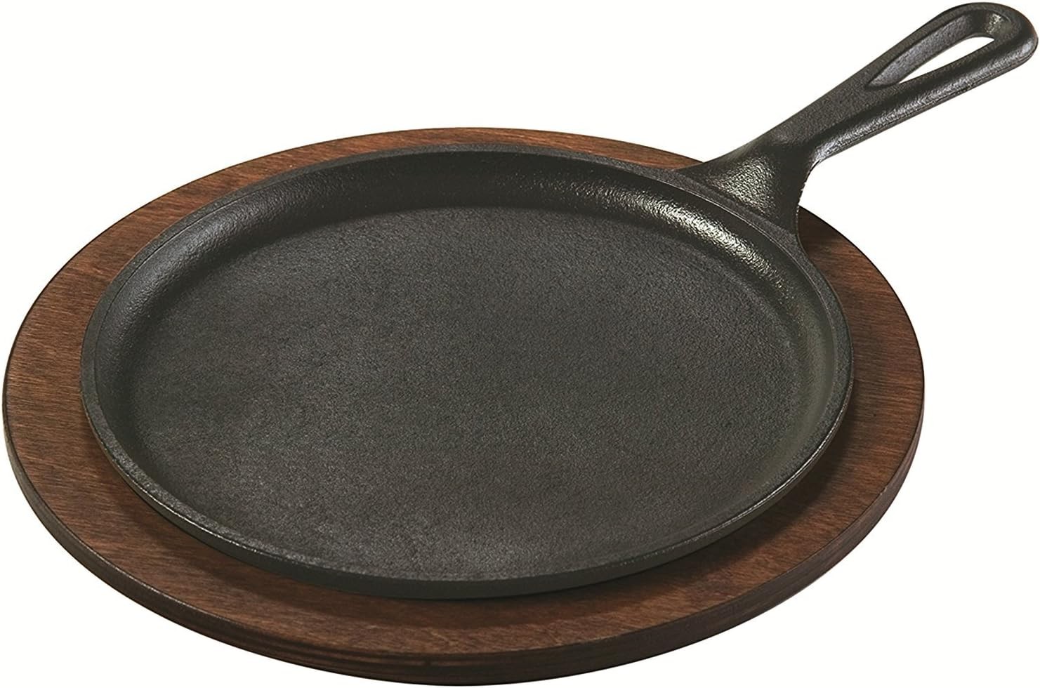 Cast Iron Griddle 8inch Round Comal Para Tortillas Flat Pan Pre Seasoned Skillet gallery
