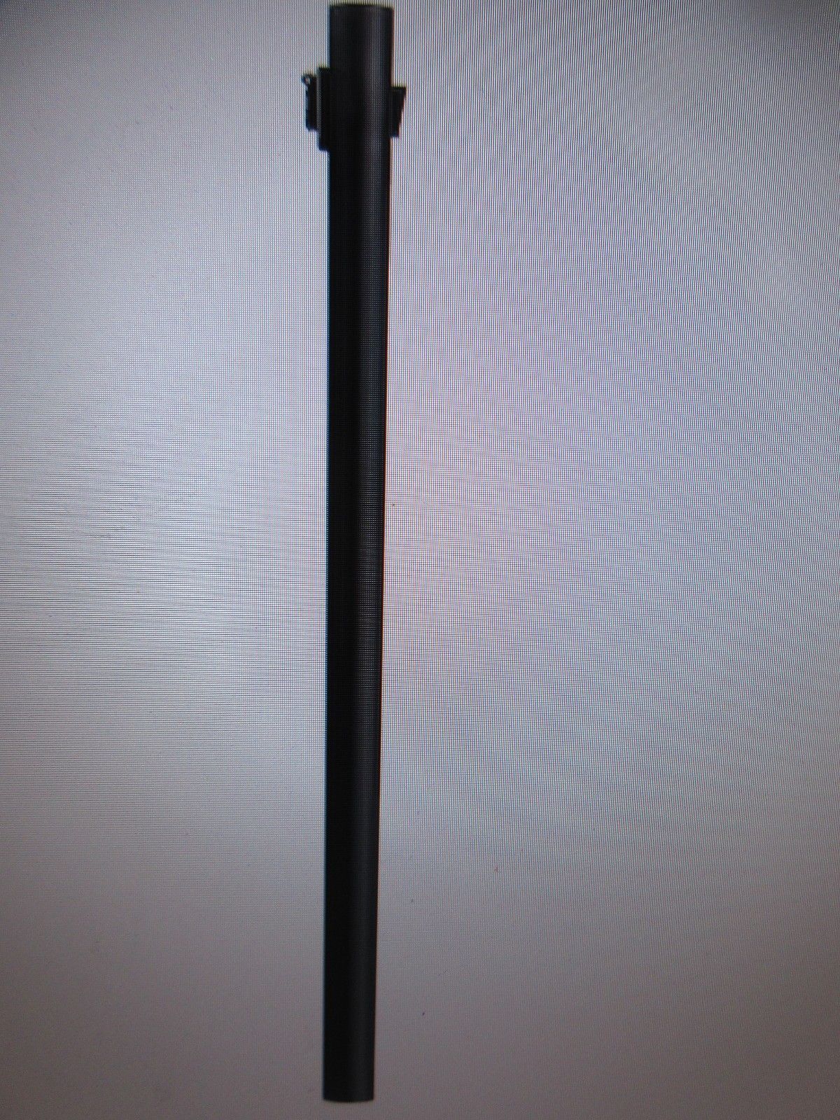 SOLUS 7 ft. Black Outdoor Direct Burial Lamp Post with Convenience Outlet 2PK gallery