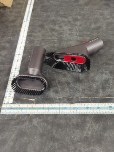 NEW Genuine Dyson Vacuum Brushes - Stubborn Dirt Brush & Soft Dusting Brush gallery
