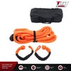 Orange Kinetic Recovery Rope Kit With 2 Soft Shackles Safe Recovery 1in x 30ft gallery