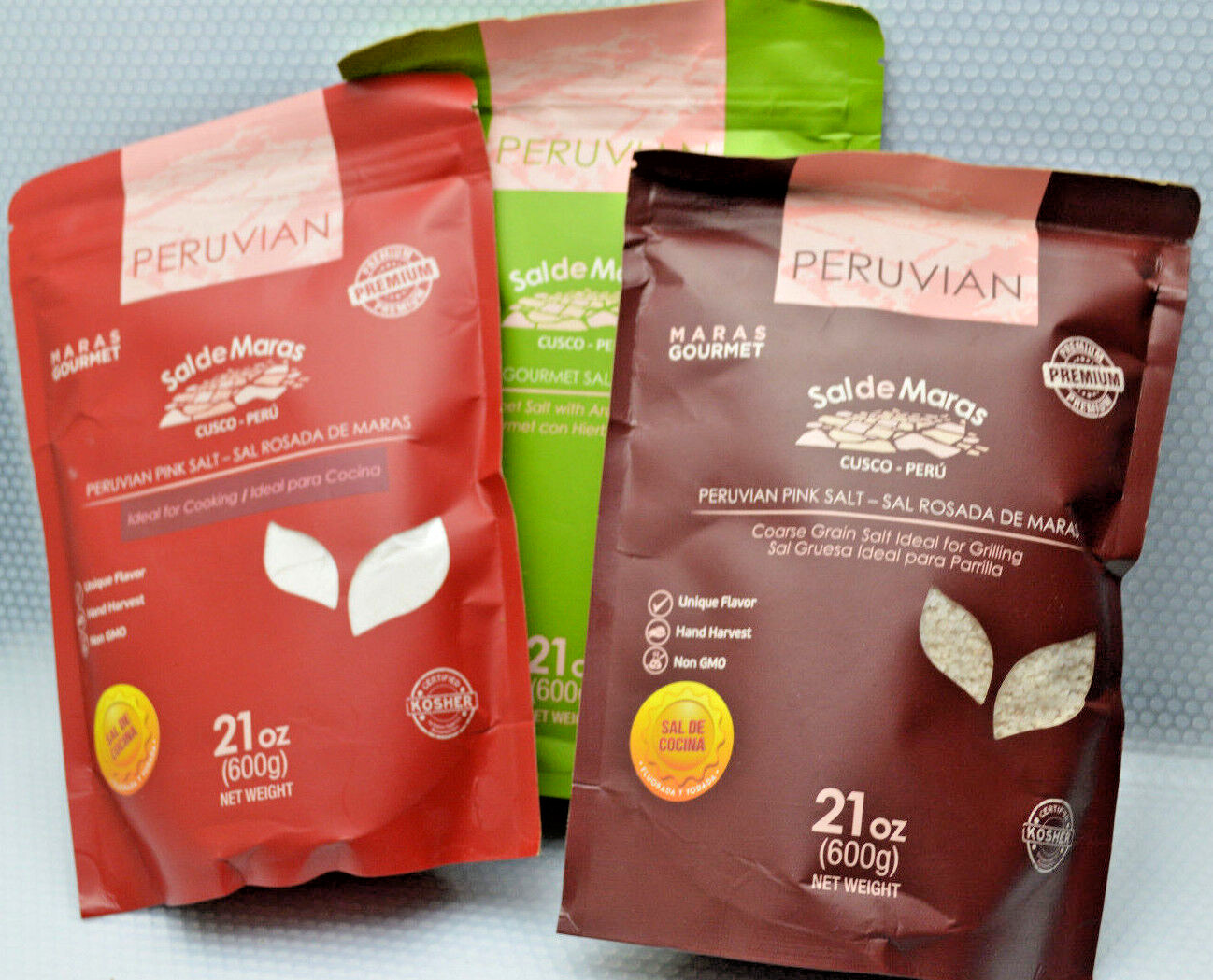 Peruvian Salt from Maras, Cusco Peru. Maras Gourmet 21oz./600g Premium gallery