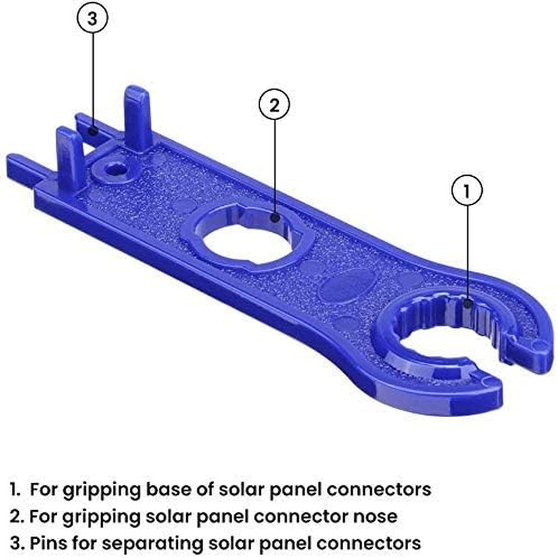 2Pcs Solar Panel Connector Wrenches for MC4 Connectors - Quick Plug Socket Tool gallery