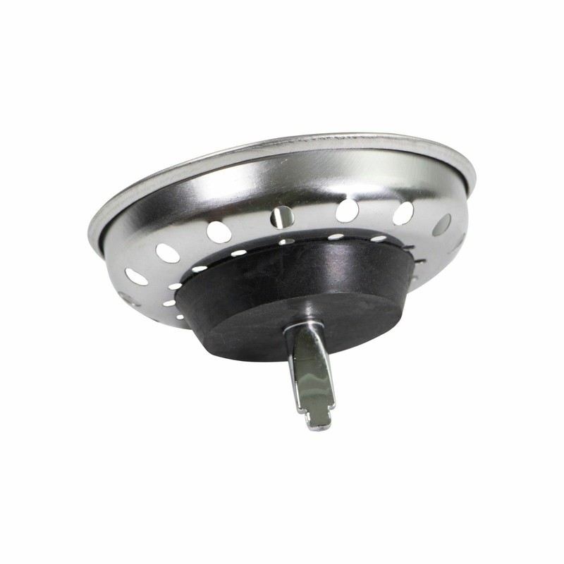 Quick Connect Kitchen Sink Stainless Steel Drain Assembly - Tools not required! gallery