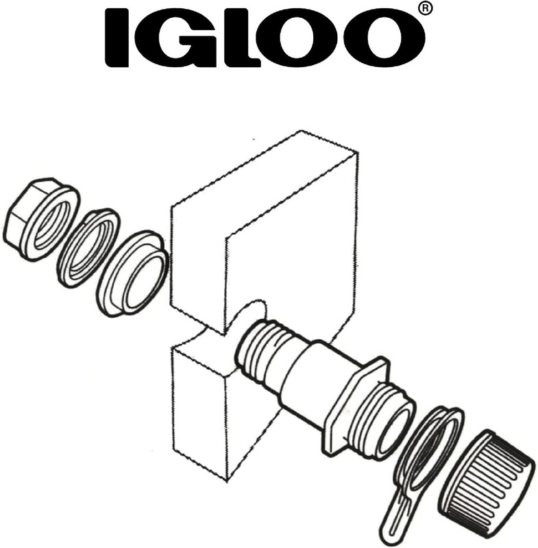 Quality Igloo Threaded Drain Plug - Quick Installation & Secure Seal for Coolers gallery