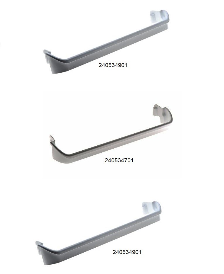 Combo Door Shelf Rack Bar Compatible with Frigidaire 240534901 240534701 gallery