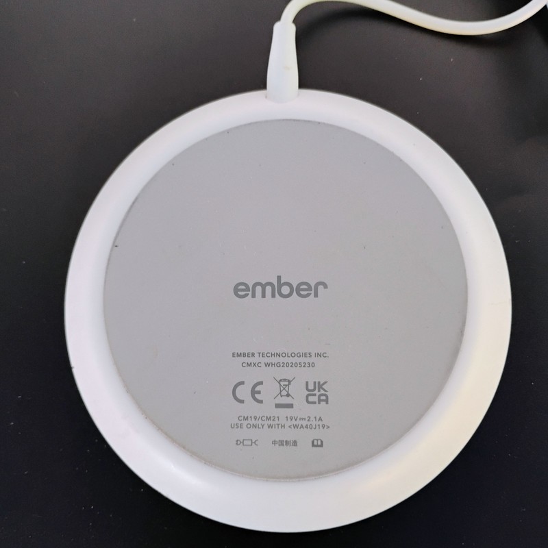 Ember Temperature Control Ceramic Smart Mug 10 Oz White Branded gallery
