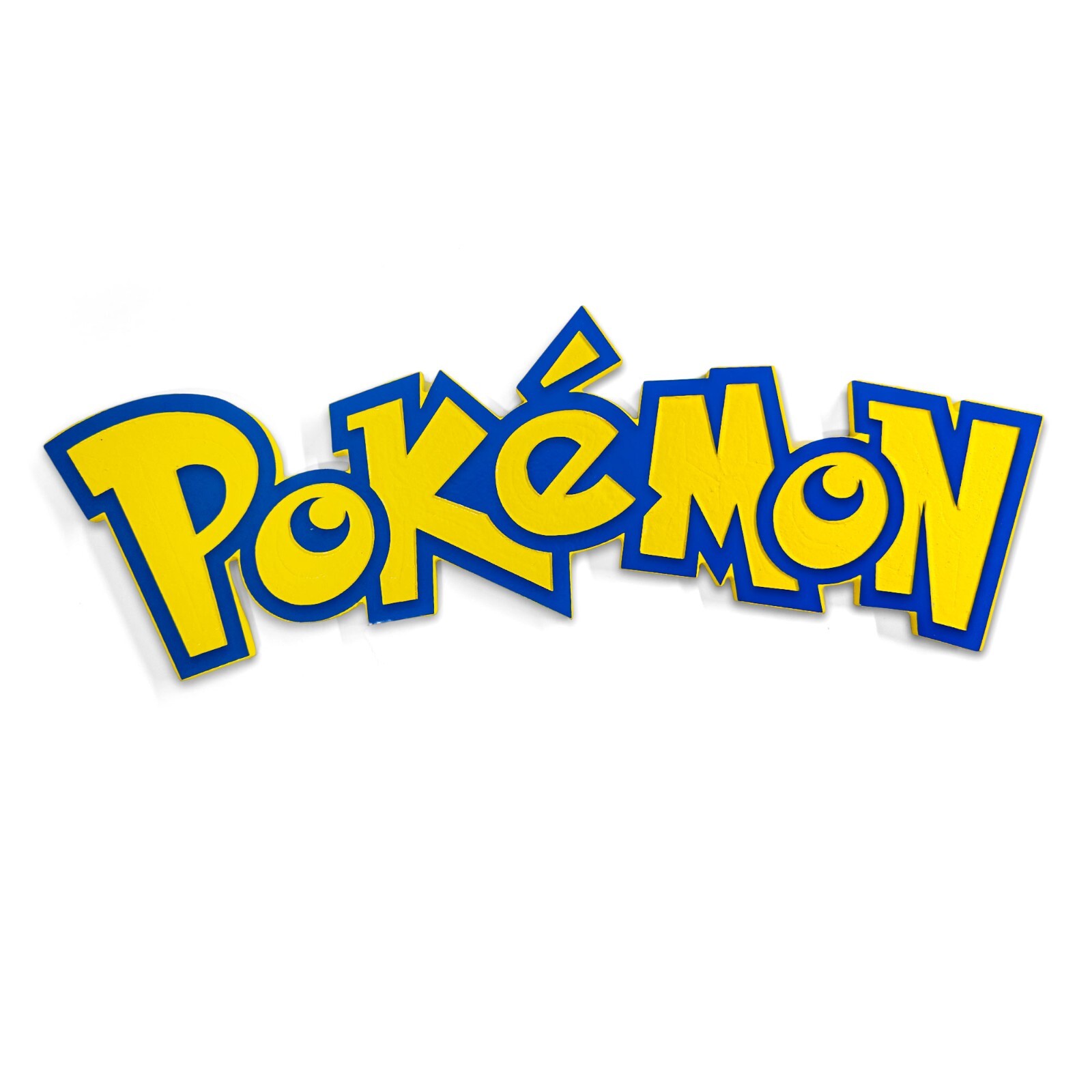 Large Engraved Pokemon Logo Sign Wall Art gallery